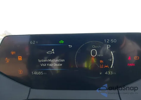 2025 Toyota Prius Le z USA, uszkodzony, nr VIN JTDACAAU5S3062501